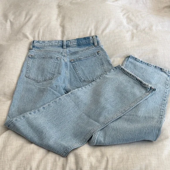 Abercrombie & Fitch Light Blue 90’s relaxed Jean high rise 27/4L - Picture 4 of 5